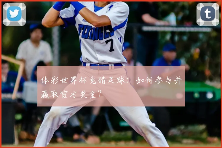 体彩世界杯竞猜足球：如何参与并赢取官方奖金？