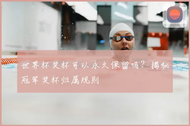 世界杯奖杯可以永久保留吗?揭秘冠军奖杯归属规则